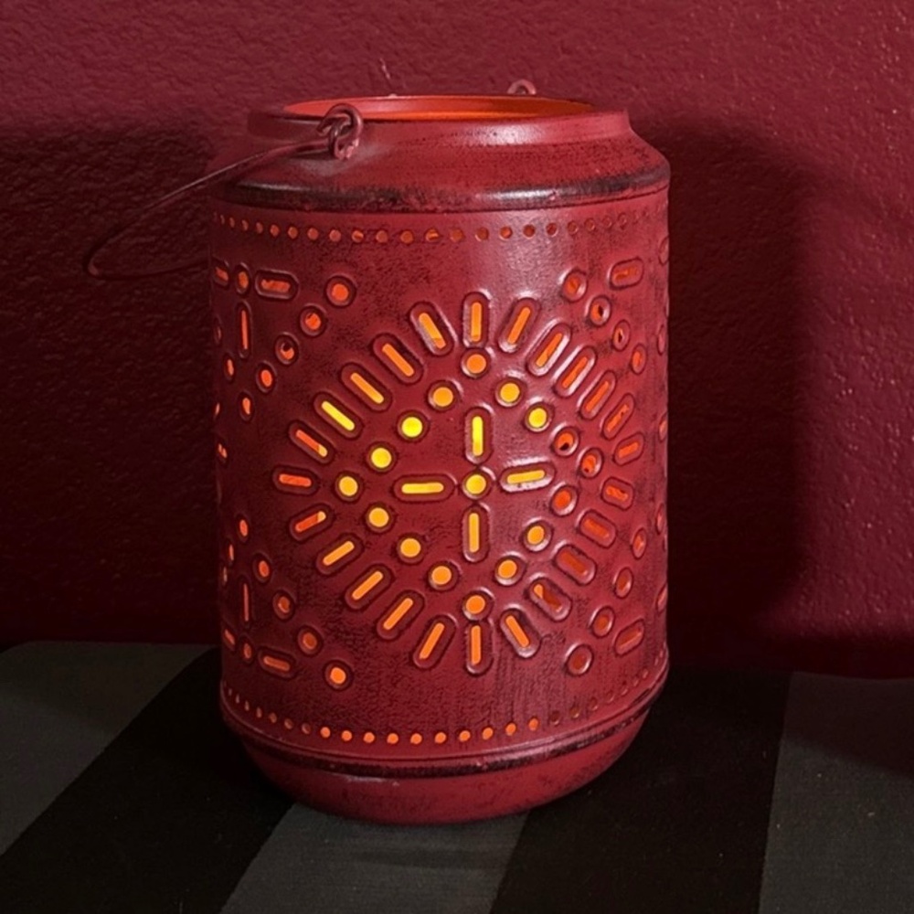 Southwestern Candle Luminaries (sold as a pair)